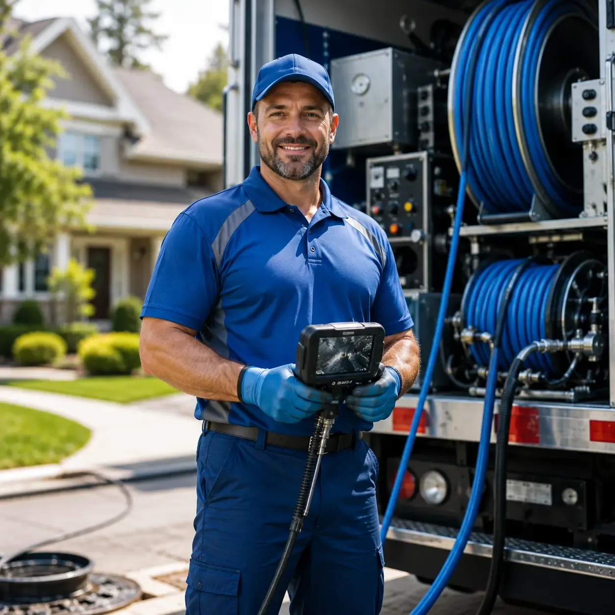 Local outdoor drain cleaning specialists in Melvin, MI